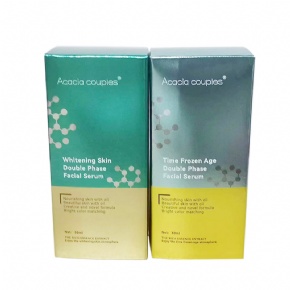 double phase dual separate facial serum